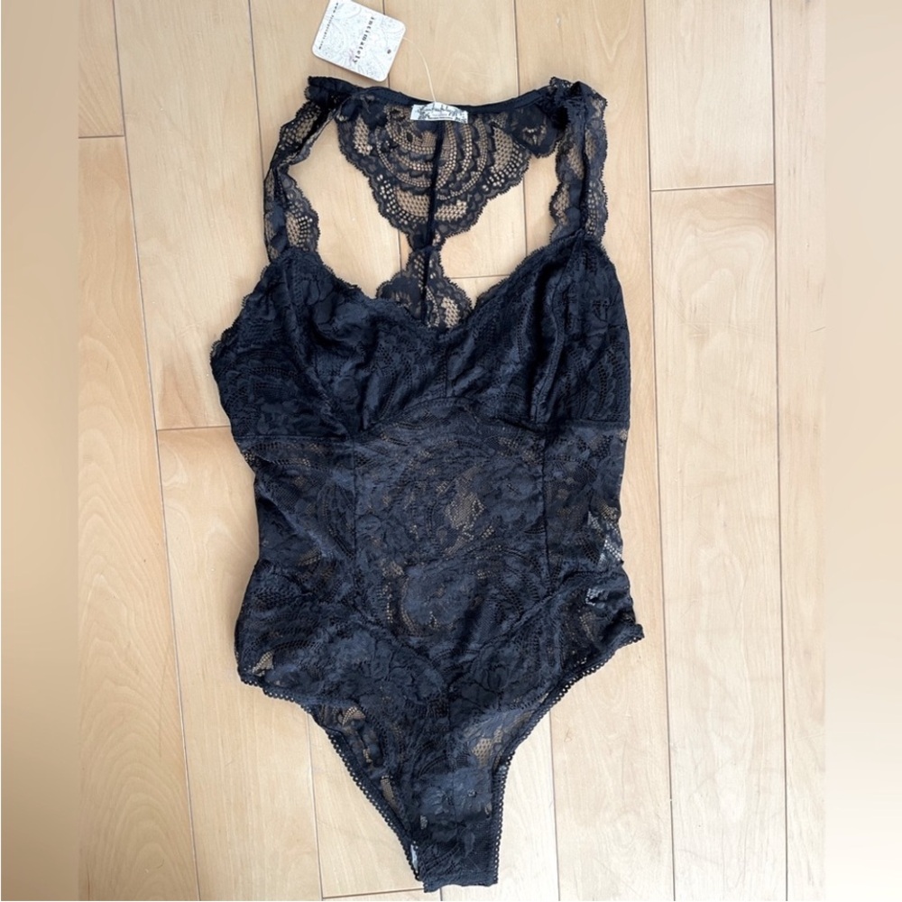 NWT Free People Midnight Hour Bodysuit Size XS - Picture 6 of 6